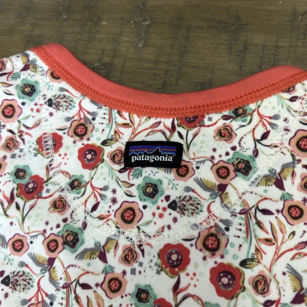 RARE NWT Patagonia Baby Girl Capilene Top & Bottoms Set 60054 3-6 Months